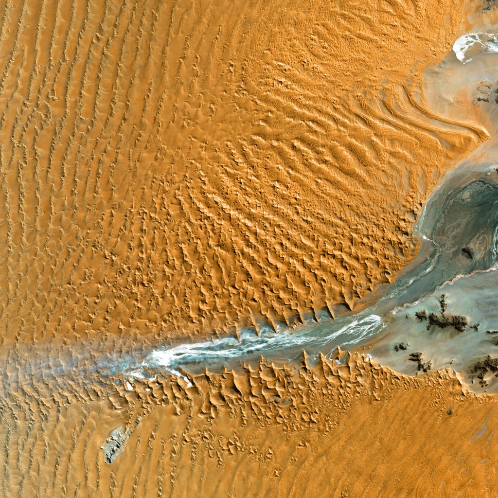drought water sandy landscape